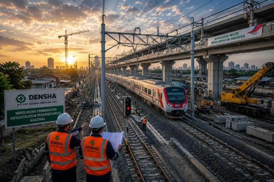 densha proyek6 Peningkatan Infrastruktur Perkeretaapian Nasional
